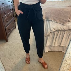 A&F Navy Jogger Pants
